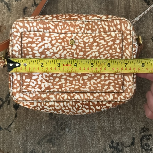 Madewell "The Transport Camera Bag" Animal Spot Calf Hair Edition - Picture 2 of 10